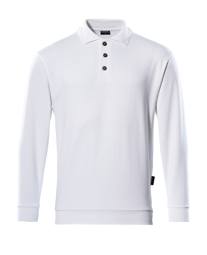 MASCOT® Trinidad Polo-sweatshirt Größe 2XL, weiss
