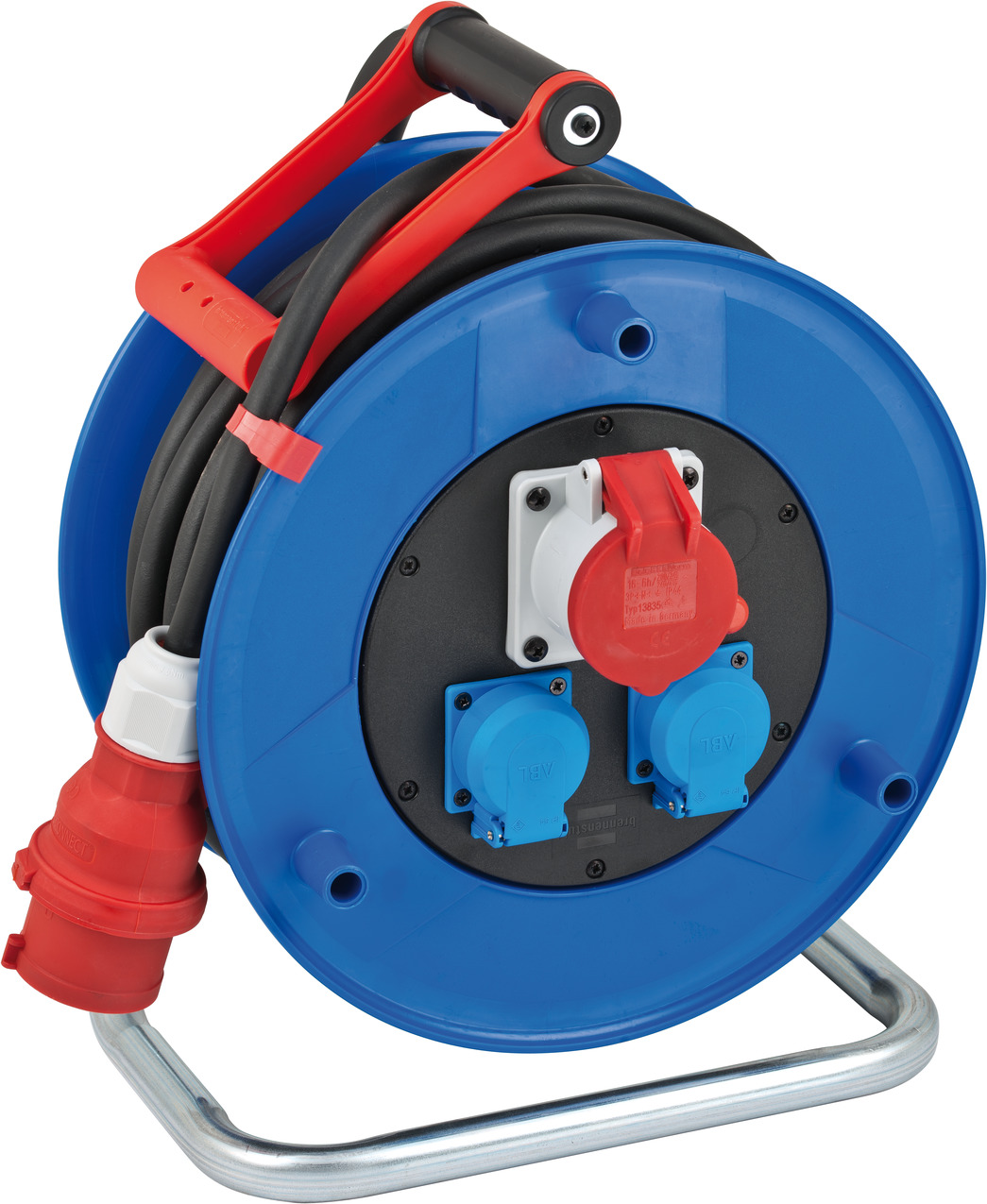 Garant CEE 1 IP44 Industrie/Baustellen-Kabeltrommel 20m H07RN-F 5G2,5