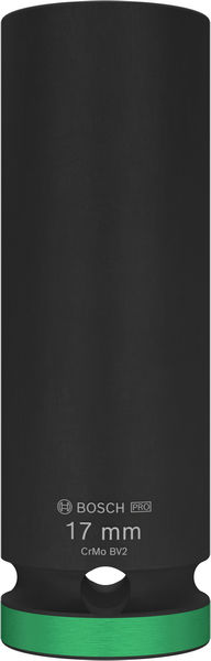 PRO Impact Steckschlüsselsatz, 1/2", 17 mm, tief