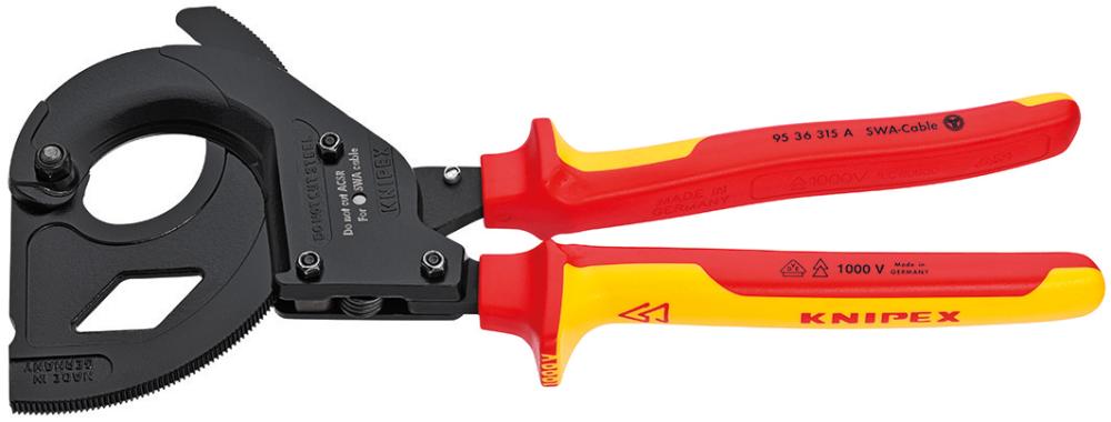 Kabelschn. f.SWA-Kabel 315mm VDE 2K-Hülle Knipex