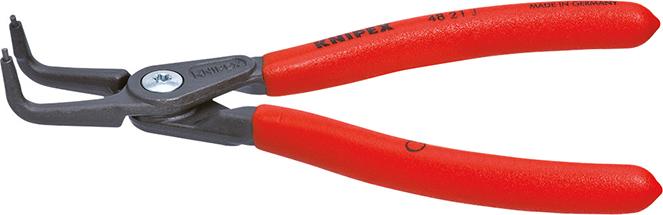 Sicherungsringzange innengebogen grau atramentiertJ01 mm KNIPEX