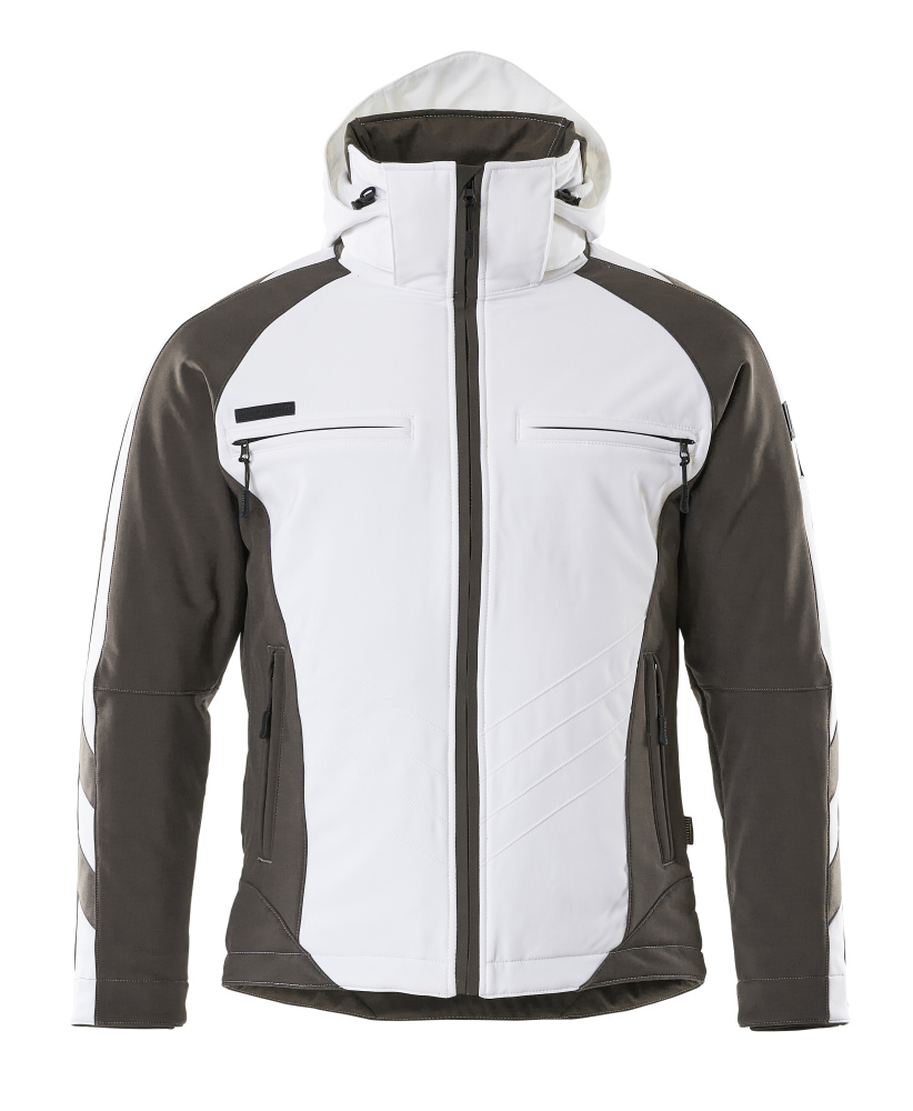 MASCOT® Darmstadt Winterjacke Größe 2XL, weiss/dunkelanthrazit