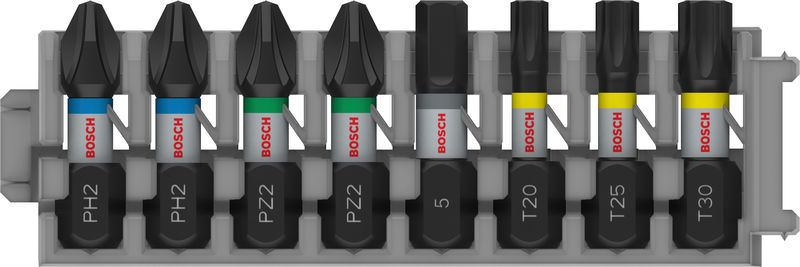 PRO Impact Bit Set, 25 mm, 8-tlg