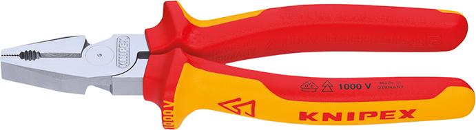 Kraft-Kombinationszange 0206 VDE 225mm KNIPEX