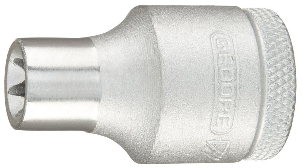Steckschlüsseleinsatz 1/2" E10x38mm Gedore