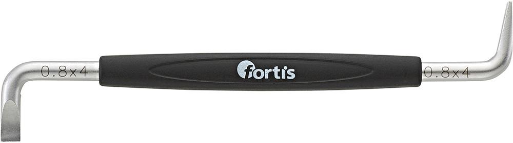 Winkelschraubendreher Schlitz 4+4x100mm FORTIS