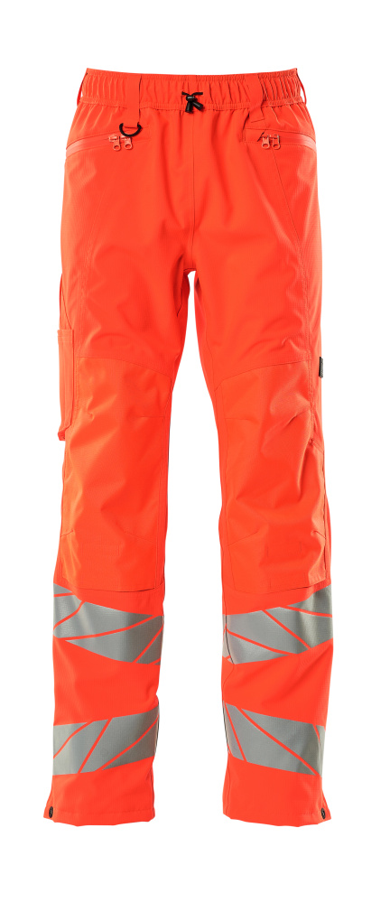 Überziehhose mit leichtem Futter Überziehhose Größe 2XL, hi-vis rot