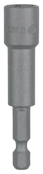 Steckschlüssel, 65 x 10 mm, M 6, Tiefenanschlag 2 607 002 586