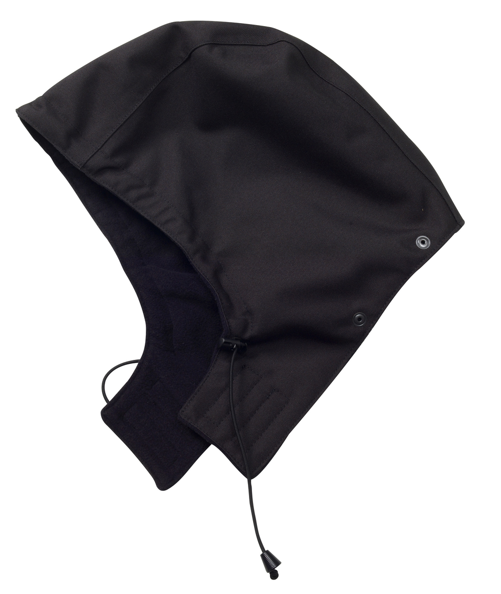 MASCOT® MacKay m. D-knopf Kapuze Größe ONE, schwarz