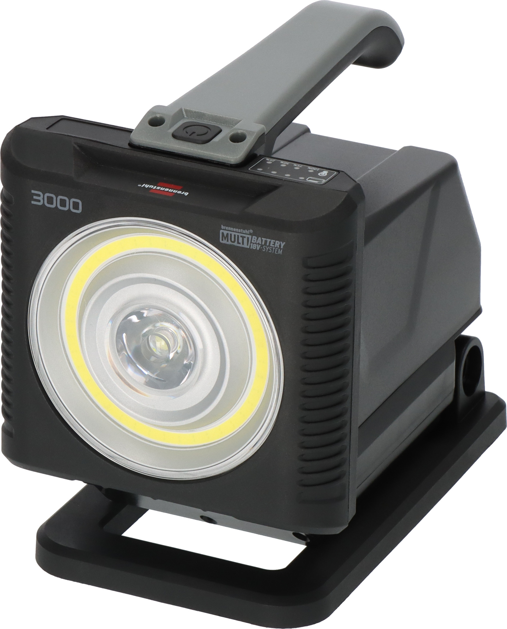 Multi Battery LED Akku Handleuchte HL 3000, 1140 + 2160lm, IP54