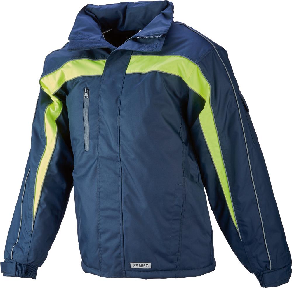 Winterjacke Cosmic, marine/gelb, Gr. L