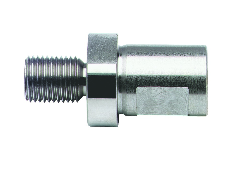 Bohrfutteradapter 19mm Weldonschaft (3/4") / 1/2" x 20 NF Außengewinde