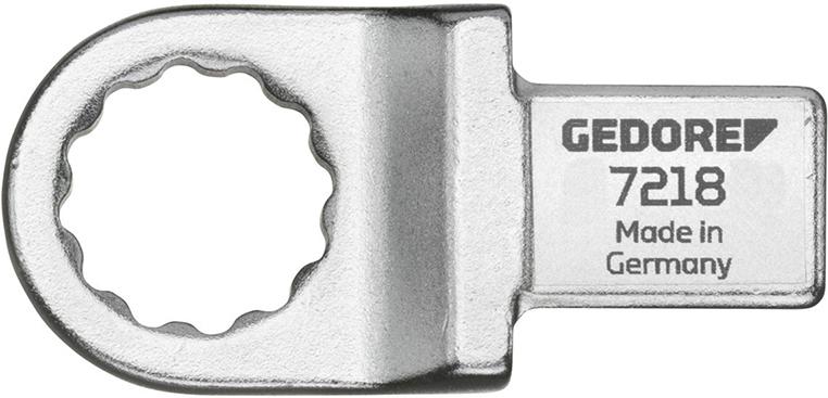 Einsteck-Ringschlüssel 13mm 14x18mm 4kt. Gedore