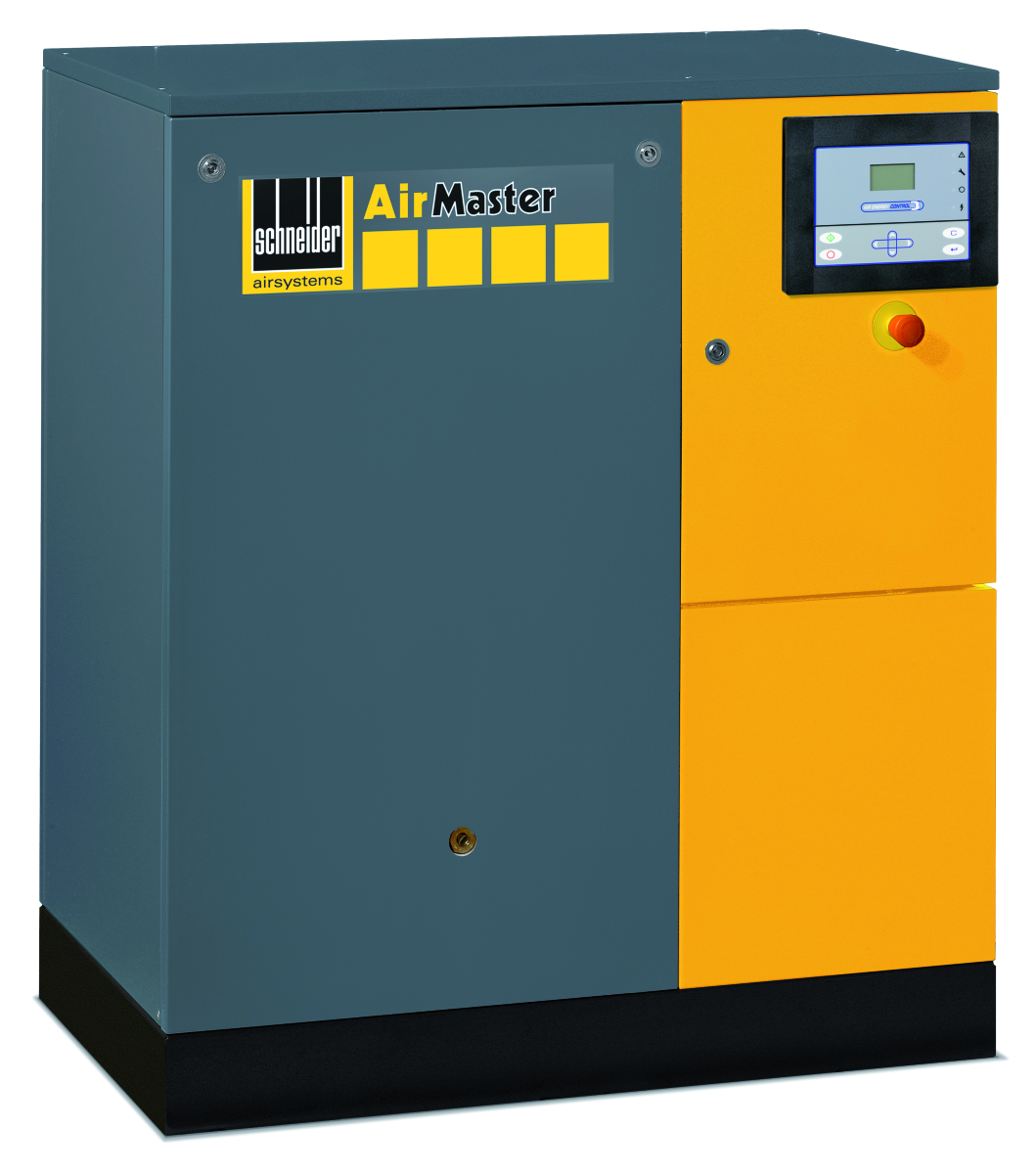 Stationärer Schraubenkompressor AirMaster Professional mit Kältetrockner (integriert)