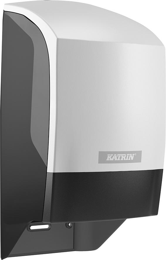 KATRIN Toilettenpapierspender- System mit automatischem Rollentransfer weiß