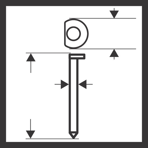DA Senkkopf-Stift, SK64-34 38NR,  1,8mm, 38mm, rostfrei, 4000er-Pack
