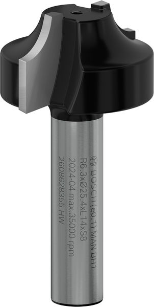 PRO Profilfräser, 8 x 25,4 x 46 mm