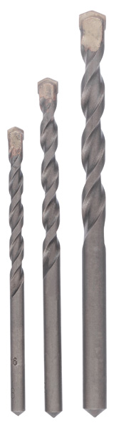 3-tlg. CYL-3 Betonbohrer-Set, 5/6/8 mm