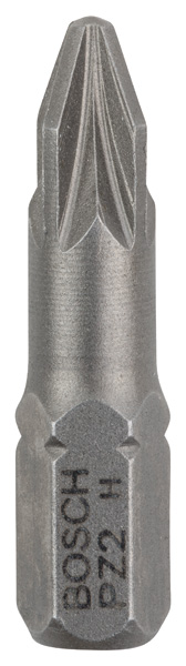 Schrauberbit Extra-Hart PZ 2, 25 mm, 10er-Pack, im Blister