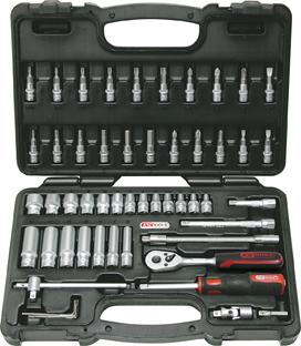 Steckschlüssel-Garnitur 53-teilig KS Tools