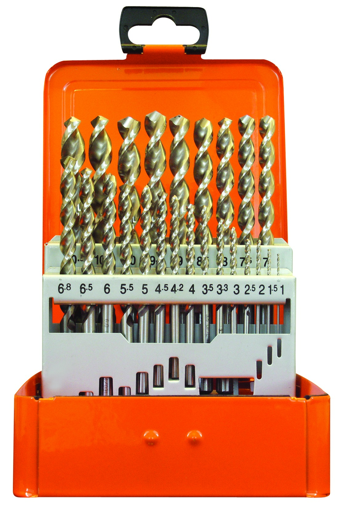 Bohrerkassette HSS-Co Typ UF-L 24tlg 1-10,5/0,5 mm
