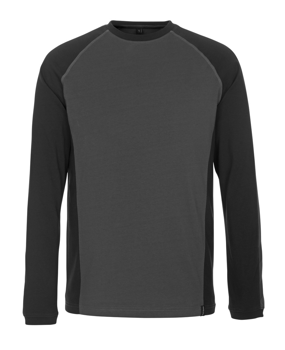 MASCOT® Bielefeld T-shirt Größe 2XL, dunkelanthrazit/schwarz