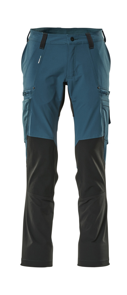 Funktionshose, ULTIMATE STRETCH Hose Größe 76C42, Dunkelpetroleum/ schwarz