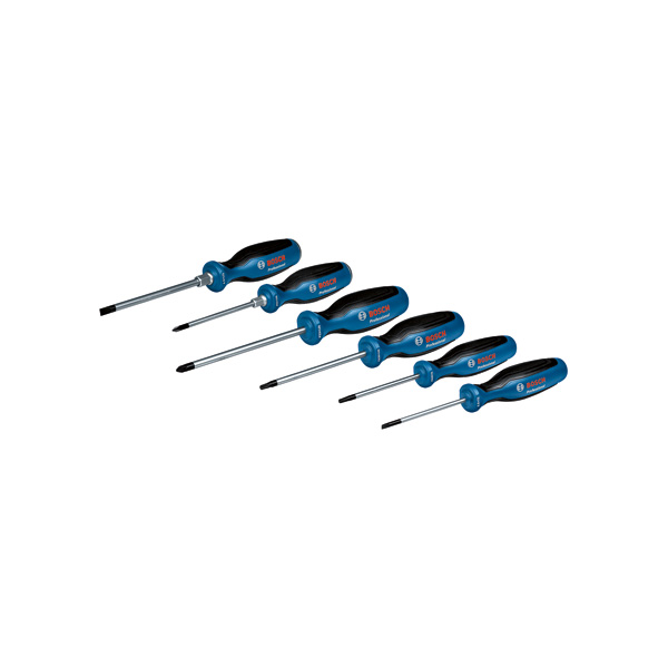 Schrauber Schraubendreher-Set, 6-tlg., SL/PH/PZ/TX
