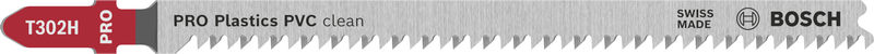 PRO Plastics PVC clean T302H Stichsägeblatt, 132 mm, 3-tlg.