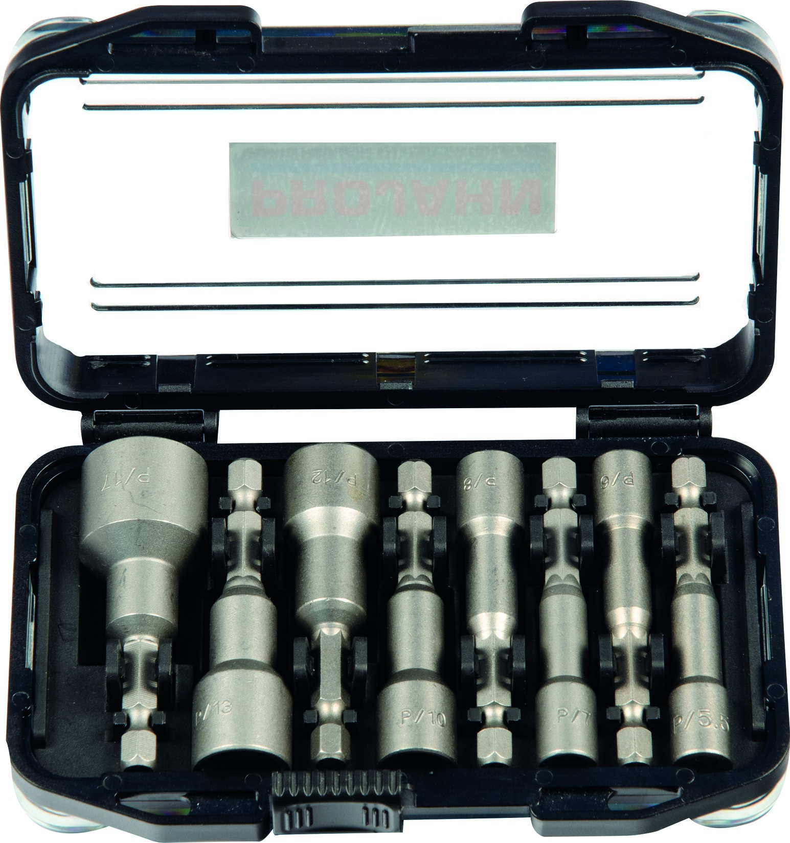 1/4" Stecknuss Bit Satz 8tlg  metrisch