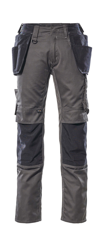 Hose mit Hängetaschen, geringes Gewicht Hose Größe 76C46, dunkelanthrazit/schwarz