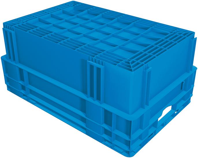 Drehstapelbehälter DTK 600x400x210 mm blau LA-KA-PE