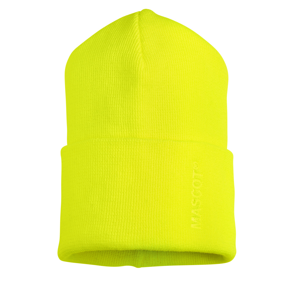 Strickmütze Strickmütze Größe ONE, hi-vis gelb