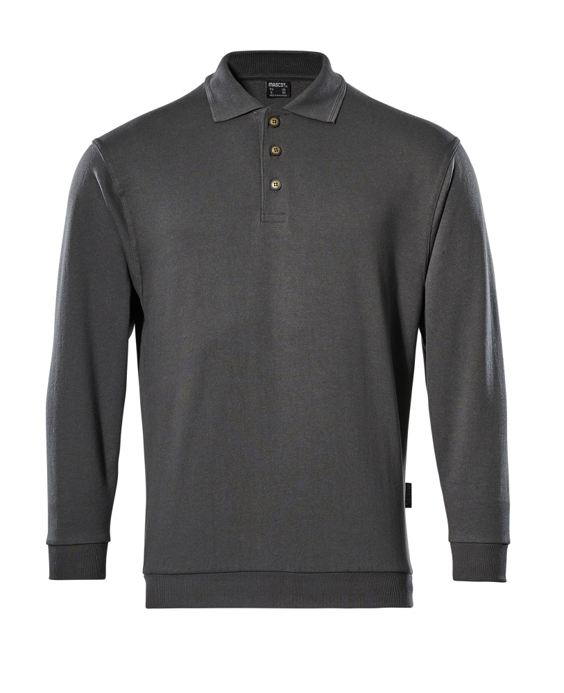 MASCOT® Trinidad Polo-sweatshirt Größe 2XL, dunkelanthrazit
