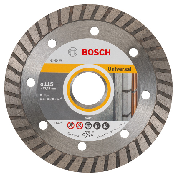 Diamanttrennscheibe Standard for Universal Turbo, 115x22,23x2x10 mm, 10er-Pack