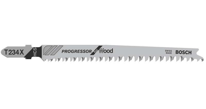 Stichsägeblatt T 234 X Progressor for Wood, 100er-Pack