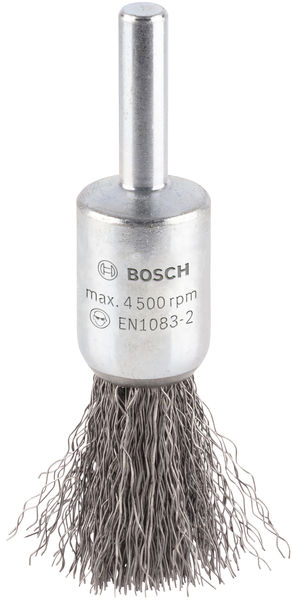 PRO Metal clean Topfbürste, gerader Schaft, 15 x 0,2 mm
