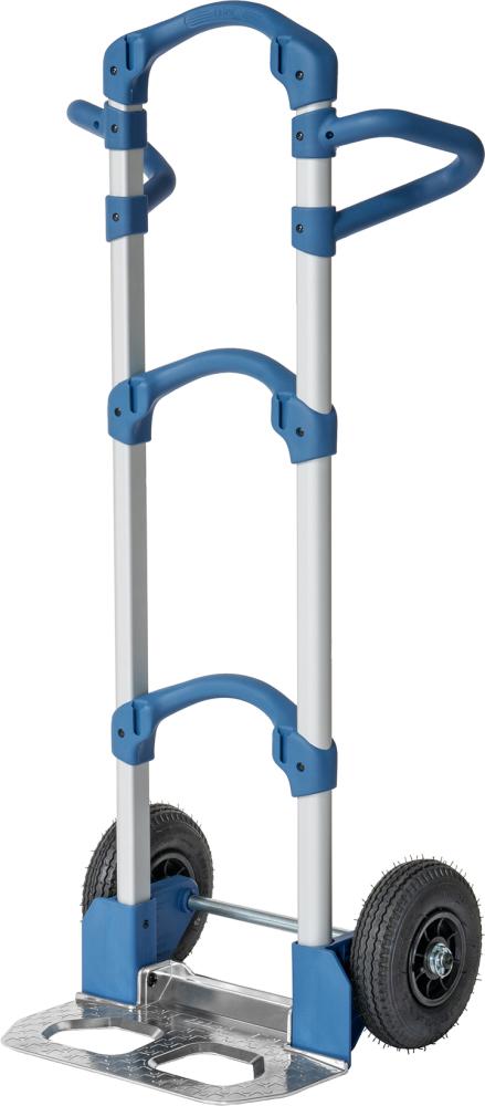 Alu-Kompaktkarre Tragkr.200kg, Luftber. mit Alu Schaufel klappbarzerlegte Anlieferung