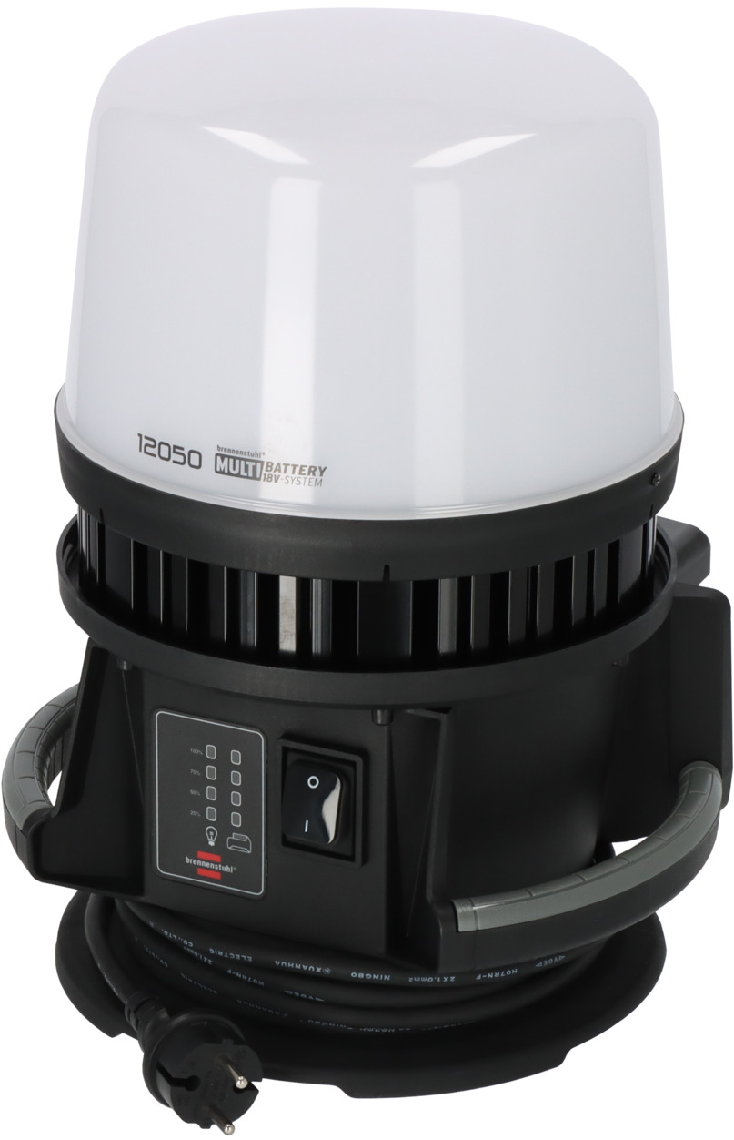 Multi Battery LED 360° Hybrid Baustrahler 12050 MH, 12000lm, IP54