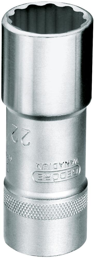 Steckschlüsseleinsatz 12-kant 1/2" 10mm lang Gedore