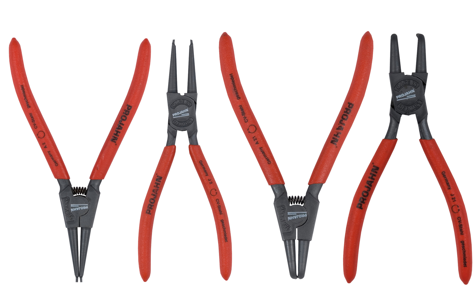 Sicherungsringzangen Set 4tlg PROJAHN Made in Germany