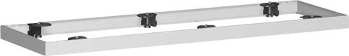 Metallsockel f. Querr. 1200x50, Silber