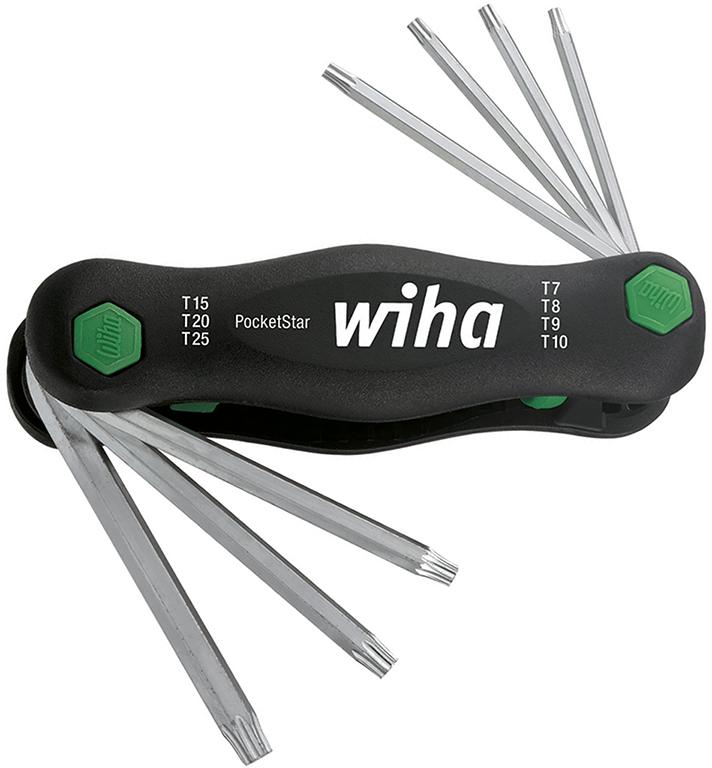 Handklapphalter 7-teilig T7-T25 PocketStar Wiha