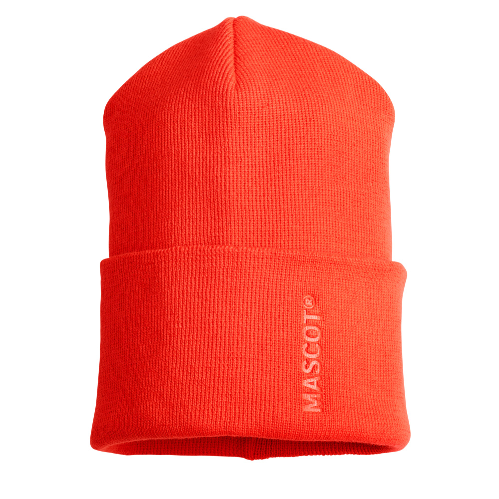 Strickmütze Strickmütze Größe ONE, hi-vis rot