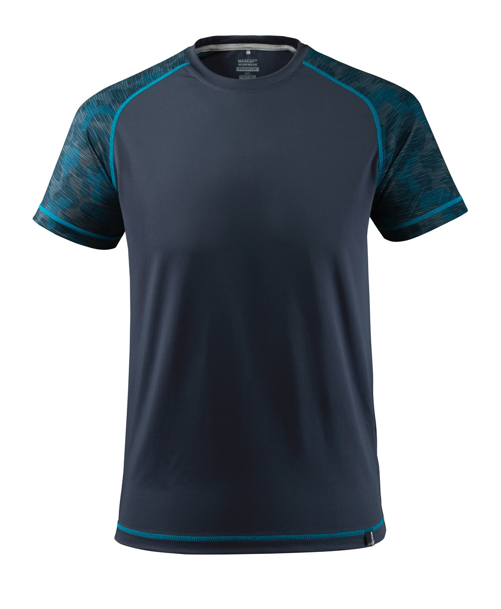 T-Shirt, feuchtigkeitstransportierend T-shirt Größe 2XL, schwarzblau