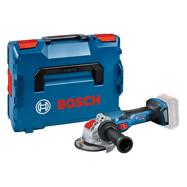Akku-Winkelschleifer BITURBO mit X-LOCK GWX 18V-15 C in L-BOXX