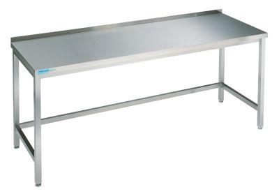 Arbeitstisch offen 1000x700x850 Edelstahl Chromonorm