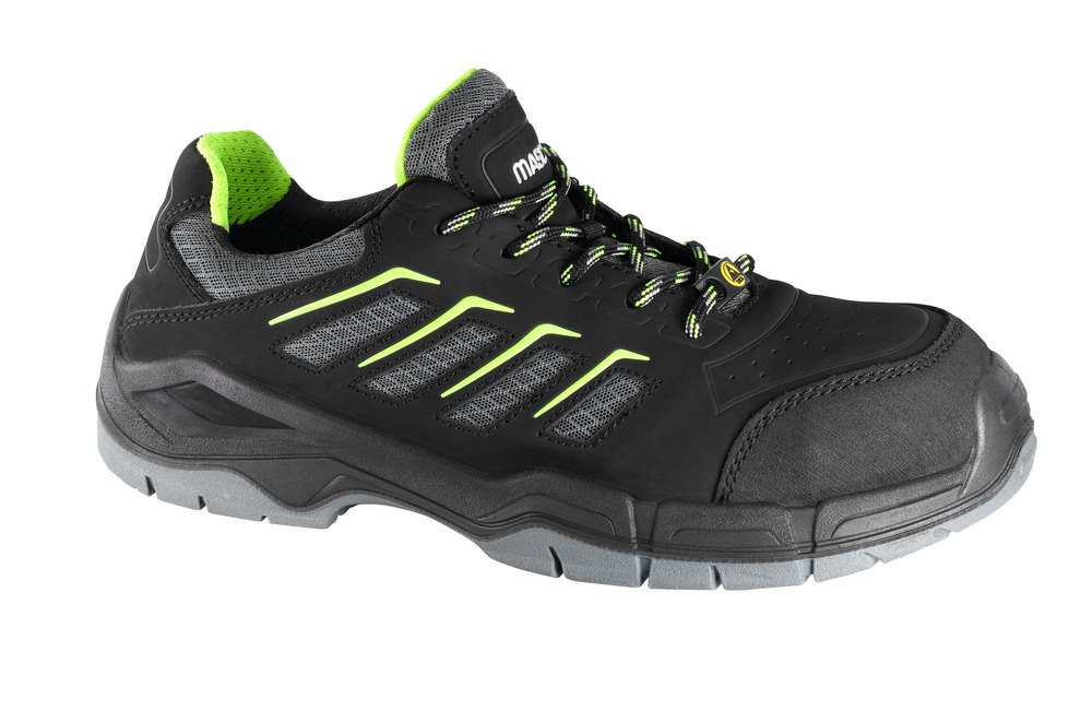 MASCOT® Fujiyama Sicherheitshalbschuh S1P Sicherheitsschuhe Größe 0835, schwarz