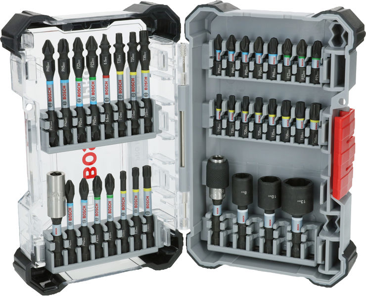 PRO Impact Schrauberbit Set, 36-tlg.
