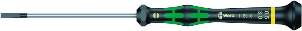 Elektronik- Schraubendreher Schlitz 3x0,5x80mm Wera